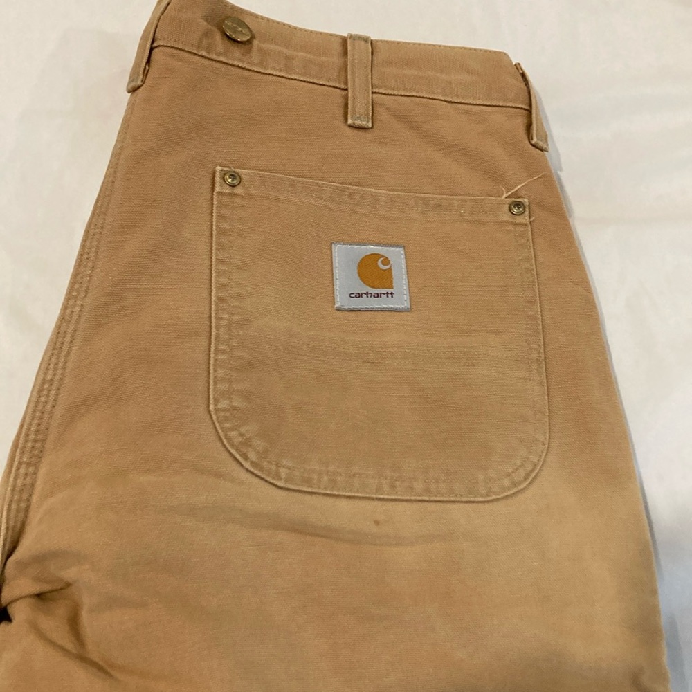 Preowned Carhartt tan work pants